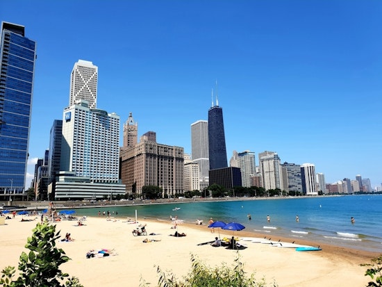 Top Chicago news: High waves close lakefront trails; luggage run over by vehicle explodes on tarmac