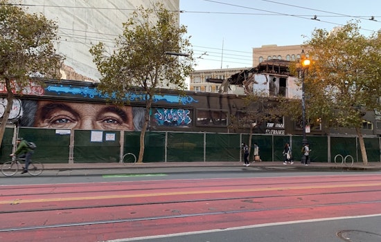 6th & Market's former 'The Hall' to finally be demolished, taking Robin Williams mural with it