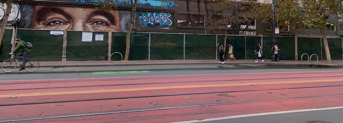 6th & Market's former 'The Hall' to finally be demolished, taking Robin Williams mural with it