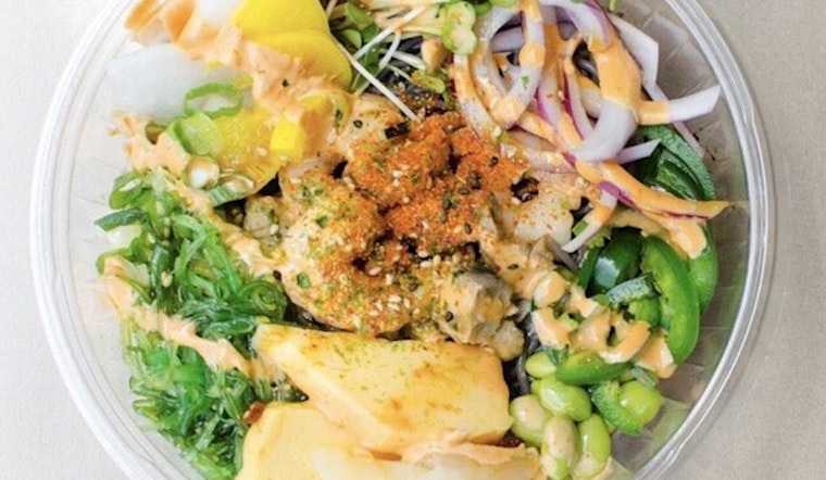 Lakeview's latest poke joint has just opened—with king crab