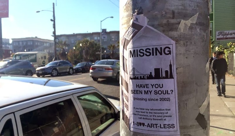 Anonymous Flyers Bemoan Loss Of SF's Soul