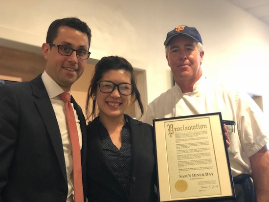 Farrell Proclaims 'SAM's Diner Day' To Honor Late Mayor