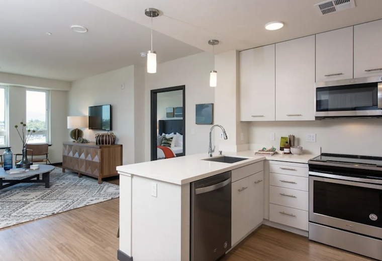 What apartments will $3,200 rent you in Downtown, today?