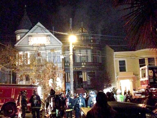 Christmas Night Fire On Baker Street Injures Two