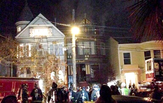 Christmas Night Fire On Baker Street Injures Two