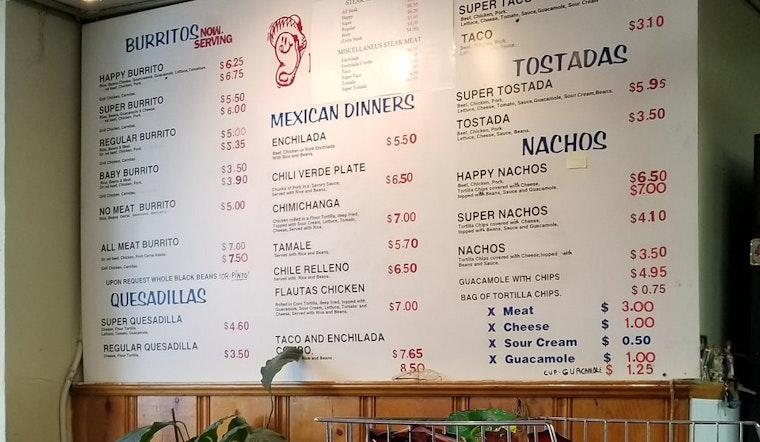 Oakland Eats: 'Happy Burrito' & 'Happy Donuts' Debut, 'Sushi Valley' Rebrands, More
