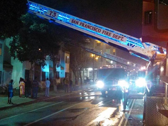 Fire On Fulton Street Injures One
