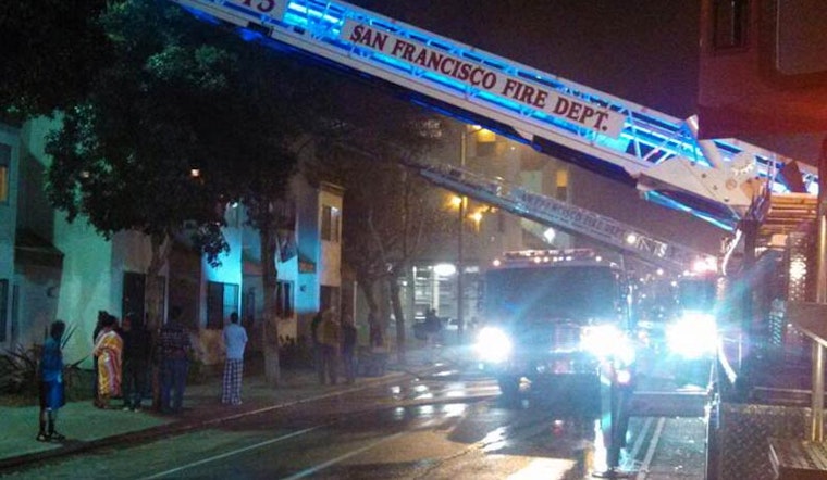Fire On Fulton Street Injures One