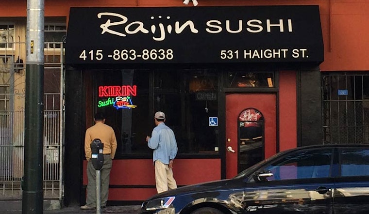 Now Open: Raijin Sushi