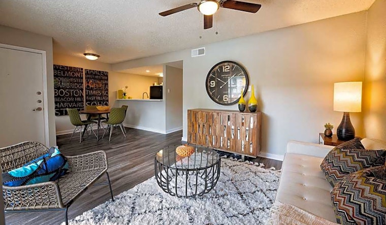 What apartments will $1,600 rent you in South Lamar, this month?
