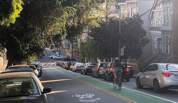 Page Street could get protected bike lane, new traffic restrictions as early as next year