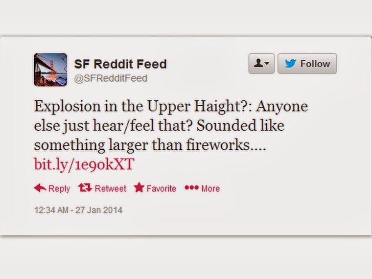 Explosion On Haight Street