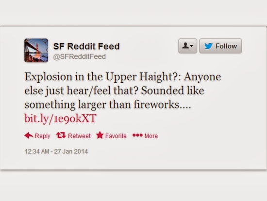 Explosion On Haight Street