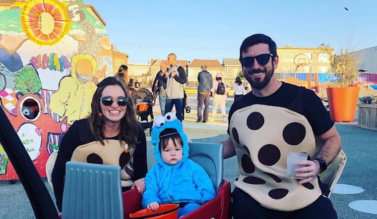 Outer Sunset neighbors join forces for family-friendly, car-free Halloween