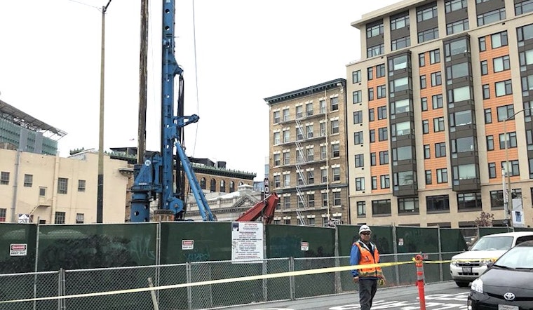 Unstable Construction Crane Shuts Down Tenderloin Block