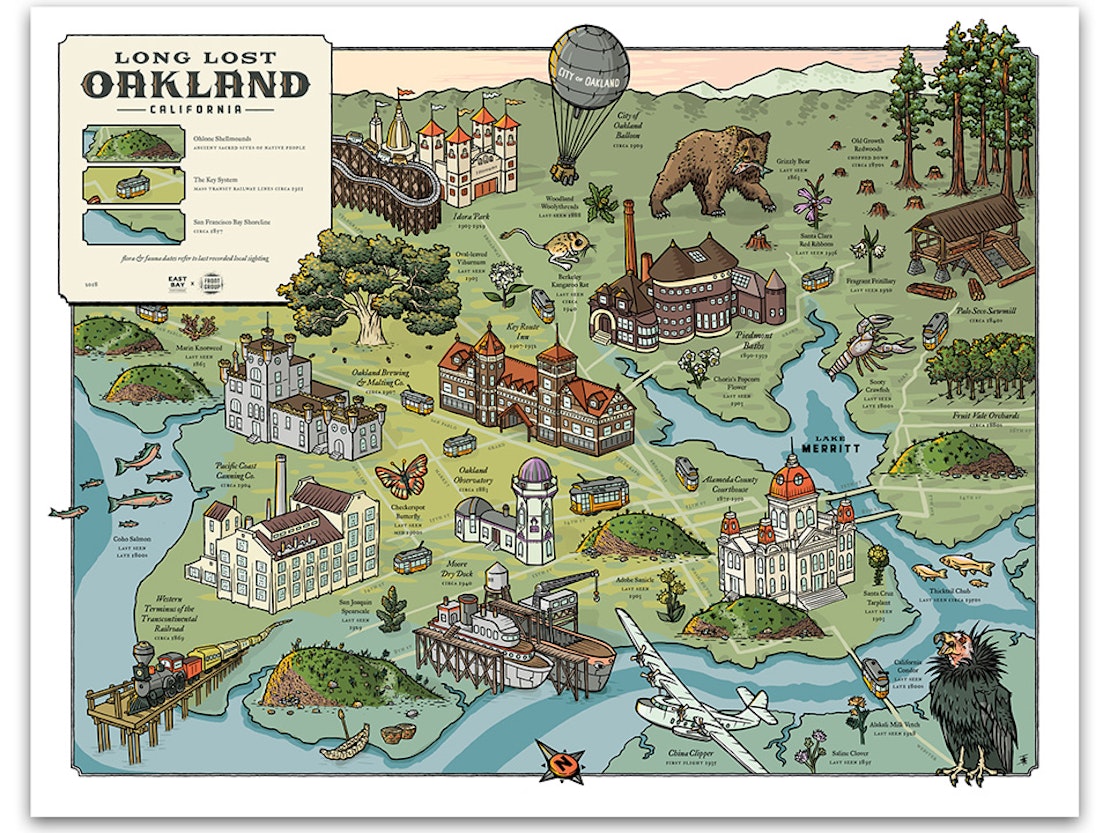Long Lost Oakland maps the city's past