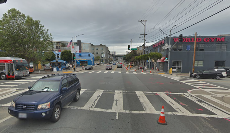 Pedestrian dies of brain injury after Saturday-morning collision at 16th & De Haro [updated]