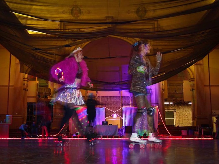 Celebrate Valentine's At A Roller Disco