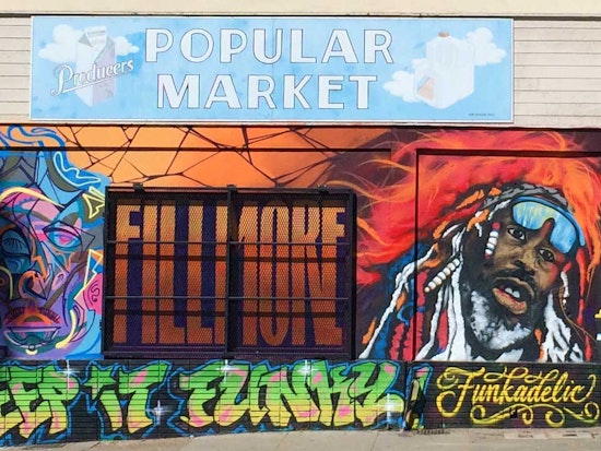 A Mini Art Walk On The 400 Block