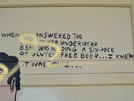 Gluten-Free Mural Gets Tagged