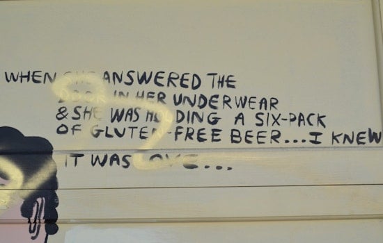 Gluten-Free Mural Gets Tagged