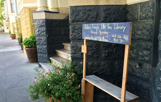 A Tiny Free Library Debuts Tomorrow In Duboce Triangle