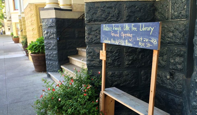 A Tiny Free Library Debuts Tomorrow In Duboce Triangle