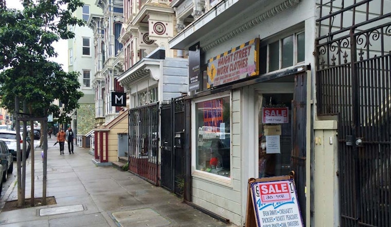 Final Days For Haight Street Work Clothes