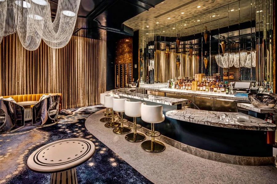 Get To Know 3 Of Los Angeles S Newest Bars, Chandelier Hookah Lounge Mercedes Benz