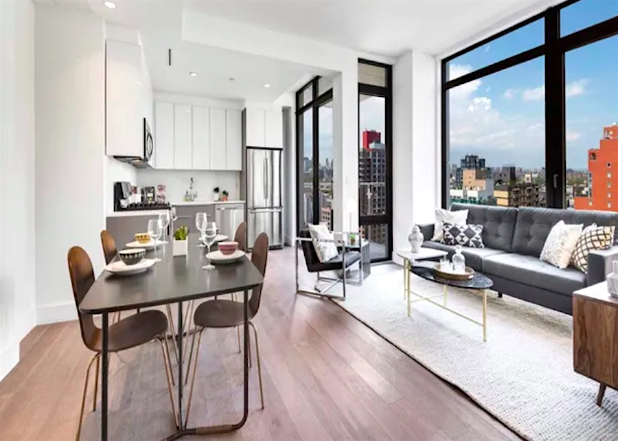 Minimalist Average New York City Apartment Rent for Living room