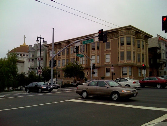 Pedestrian Struck At Octavia & Haight