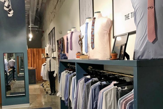 The Tie Bar debuts in Rittenhouse, with affordable menswear and more