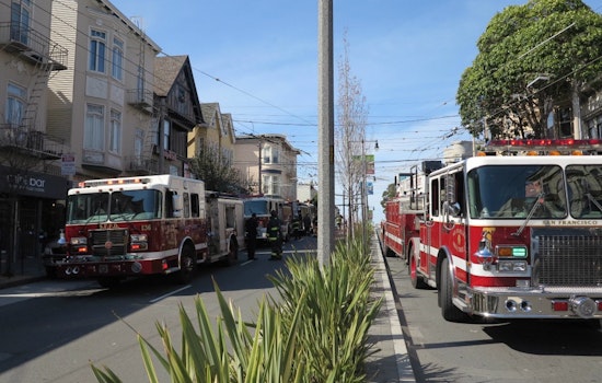 Small Fire Breaks Out On Divisadero And McAllister