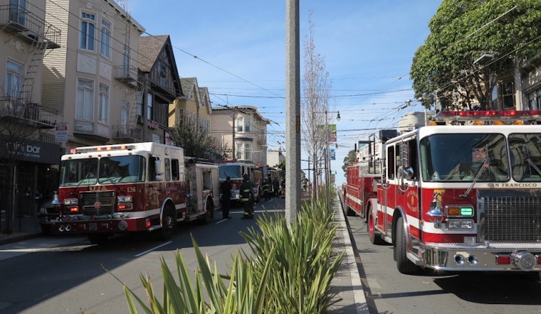 Small Fire Breaks Out On Divisadero And McAllister