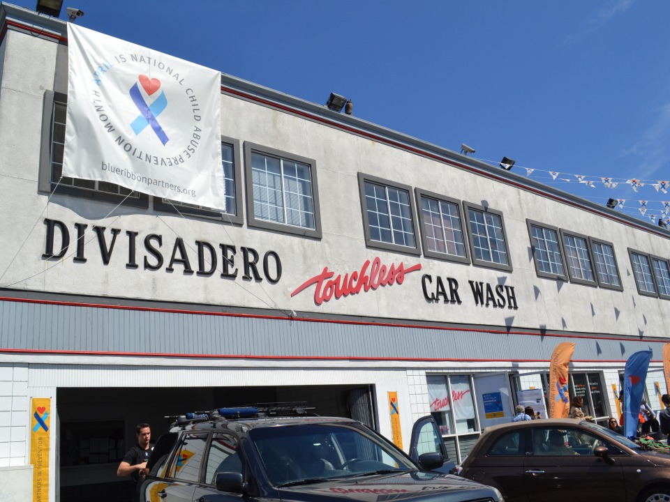 Touchless Car Wash Hosts Child Abuse Awareness Campaign Kickoff