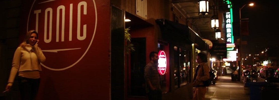 Tonic to close, reopen at undisclosed Lower Nob Hill location