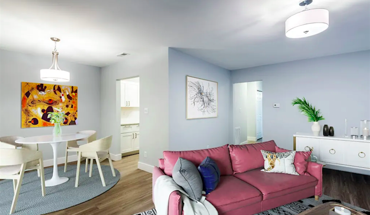 What apartments will $1,100 rent you in Farm Pond, today?