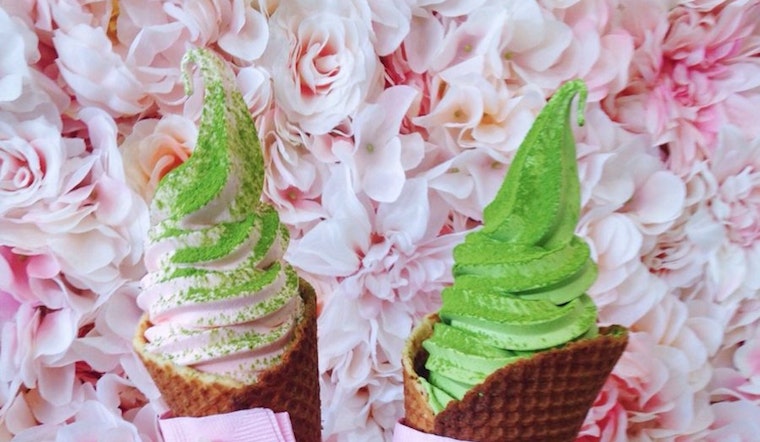 Matcha-cha debuts in Sawtelle with photo-ready soft serve