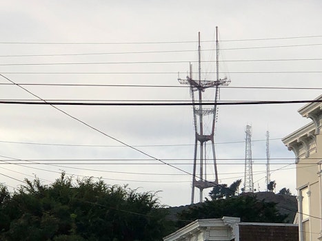 No, Sutro Tower is not broken
