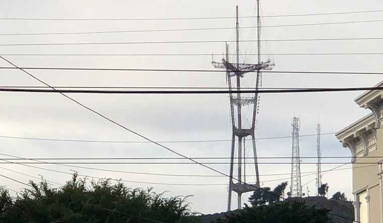 No, Sutro Tower is not broken