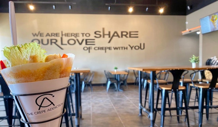 The Crepe Addiction makes debut, with bubble tea and more