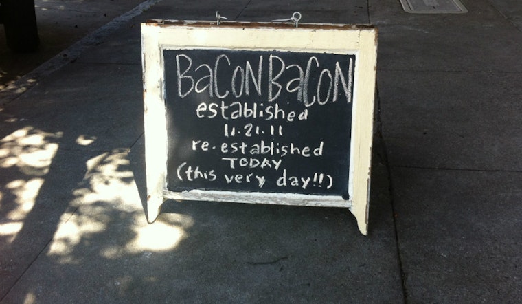 Inside Bacon Bacon, Now Back In Business