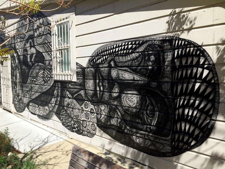 New Zio Ziegler Mural Appears In Linden Alley