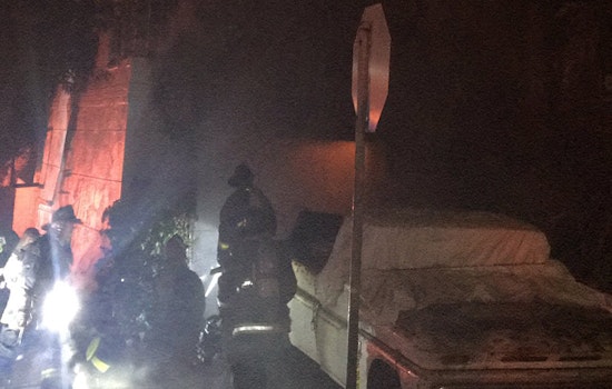 2 people rescued from Outer Sunset fire, as pets remain missing