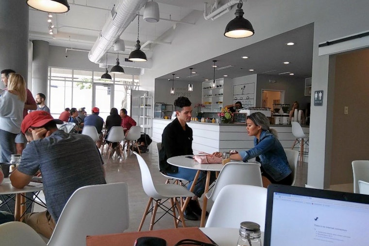 Get your caffeine fix at The Yellow Cup Coffee & Tea