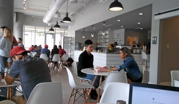 Get your caffeine fix at The Yellow Cup Coffee & Tea