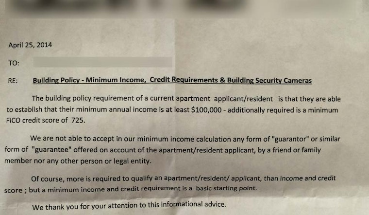 What It Takes To Rent These Days