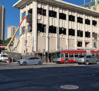 Former KRON 4 Van Ness HQ demolished to make way for new senior living facility