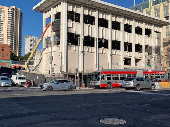 Former KRON 4 Van Ness HQ demolished to make way for new senior living facility