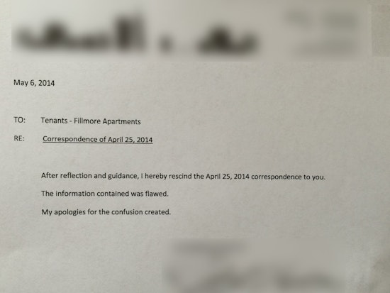 Lower Haight Landlord Retracts Controversial Letter